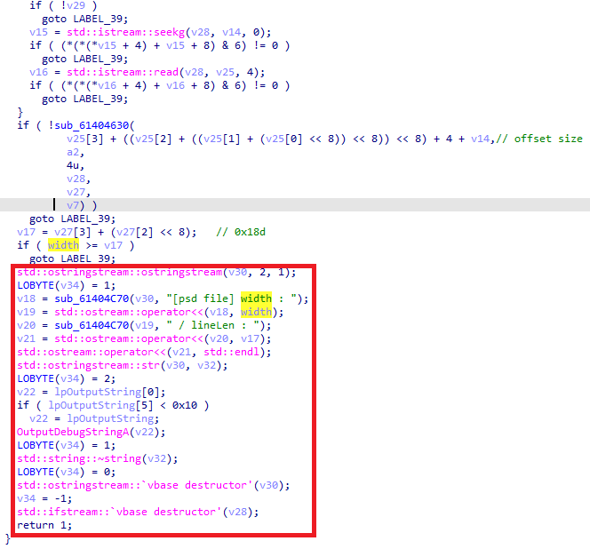Size Validation Code